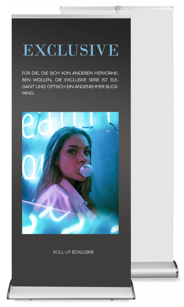 Roll Up Banner Exclusive