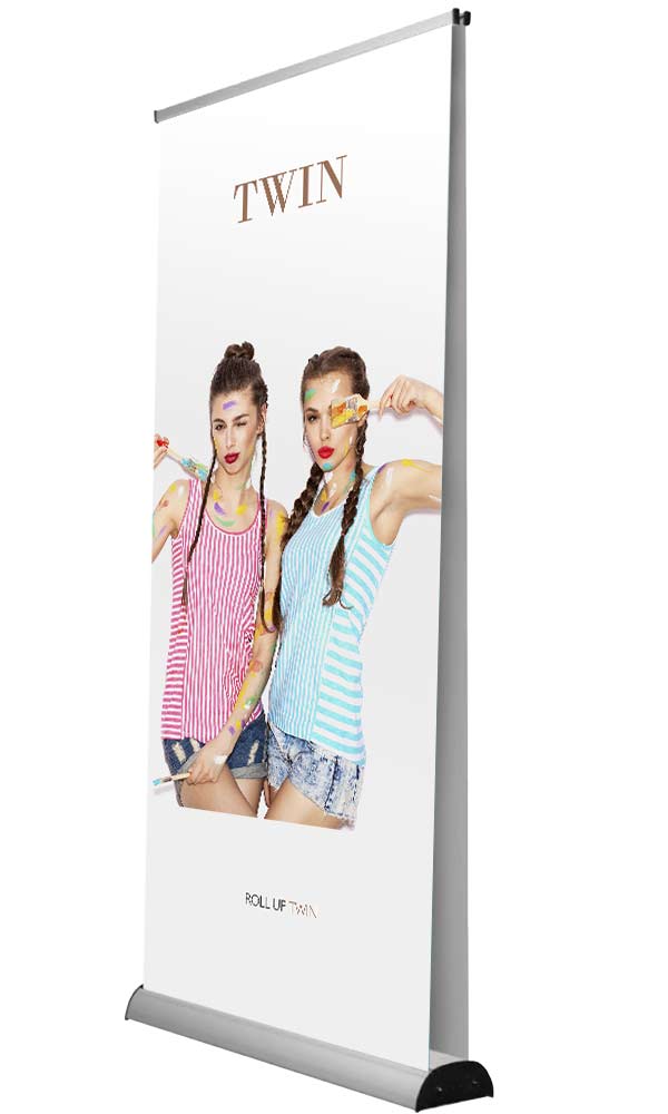 Roll Up Banner bestellen Twin